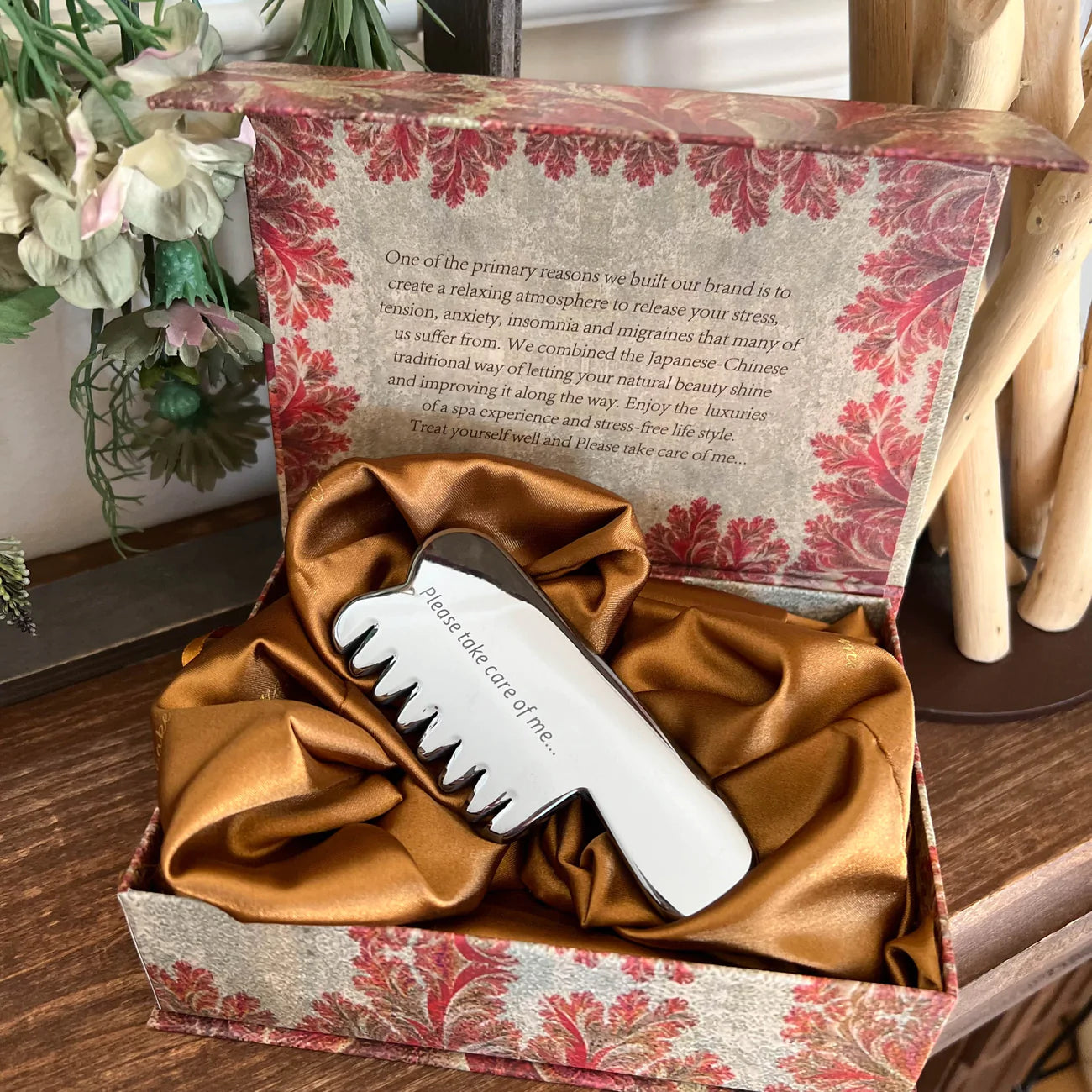 GUA SHA+MASSAGE COMB