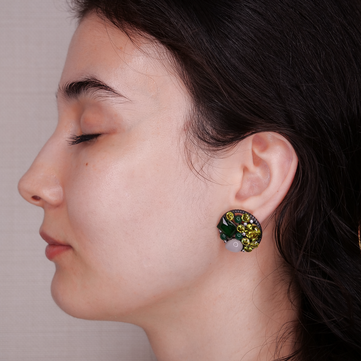 ♎️てんびん座〜誕生石イヤリング