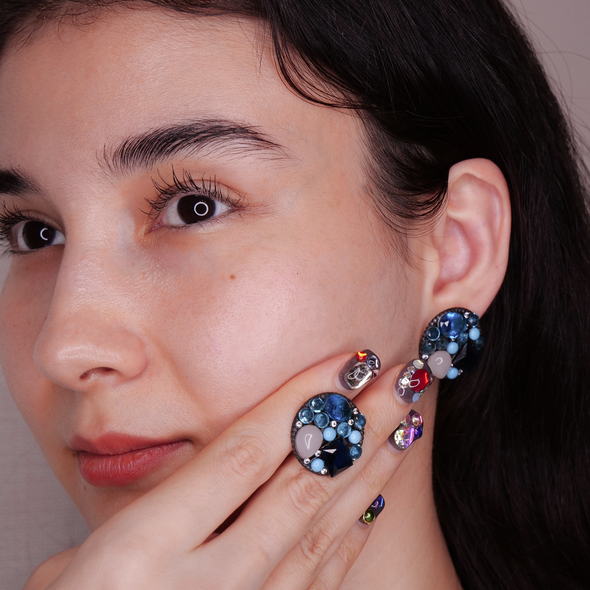 ♓️うお座〜誕生石イヤリング