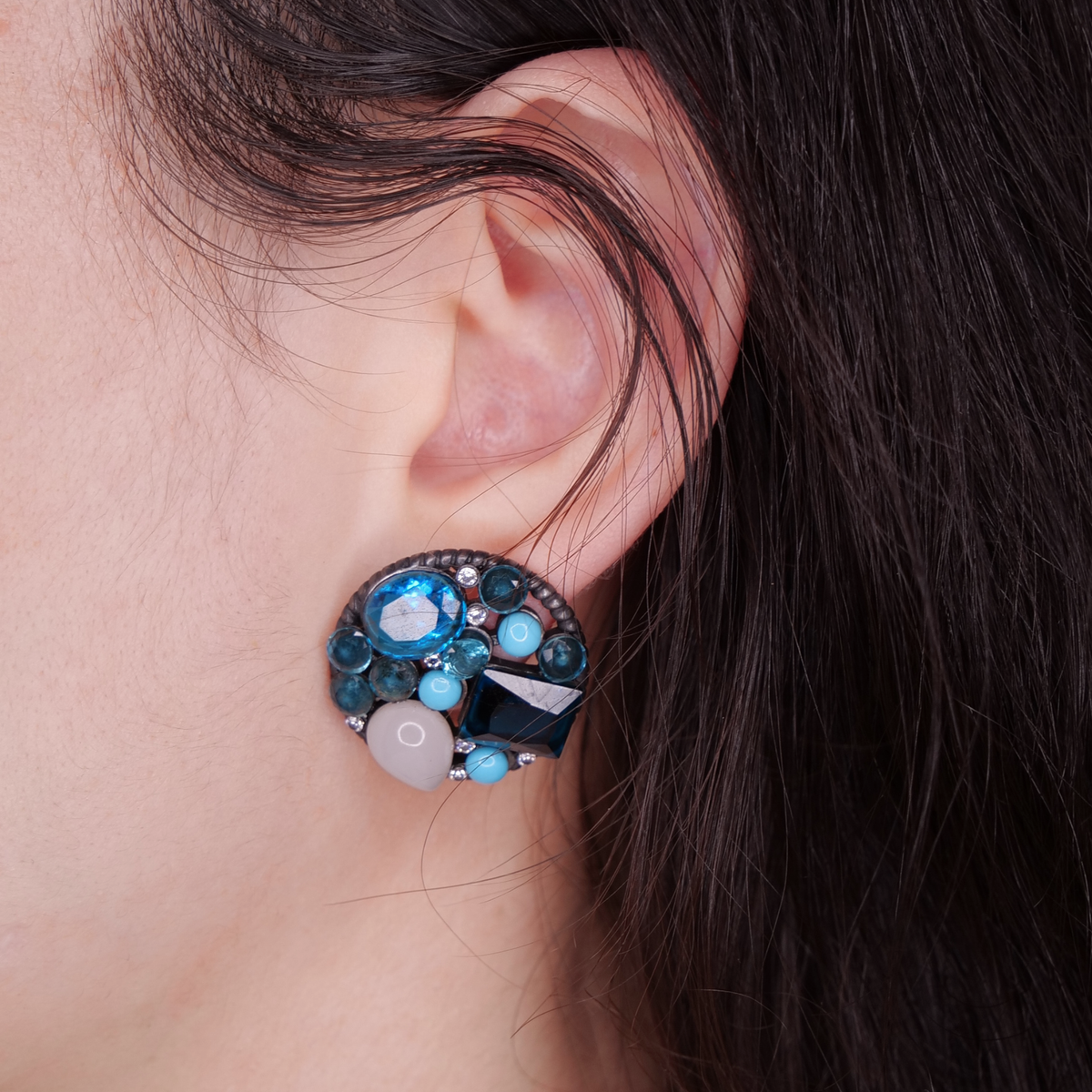 ♍️おとめ座〜誕生石イヤリング